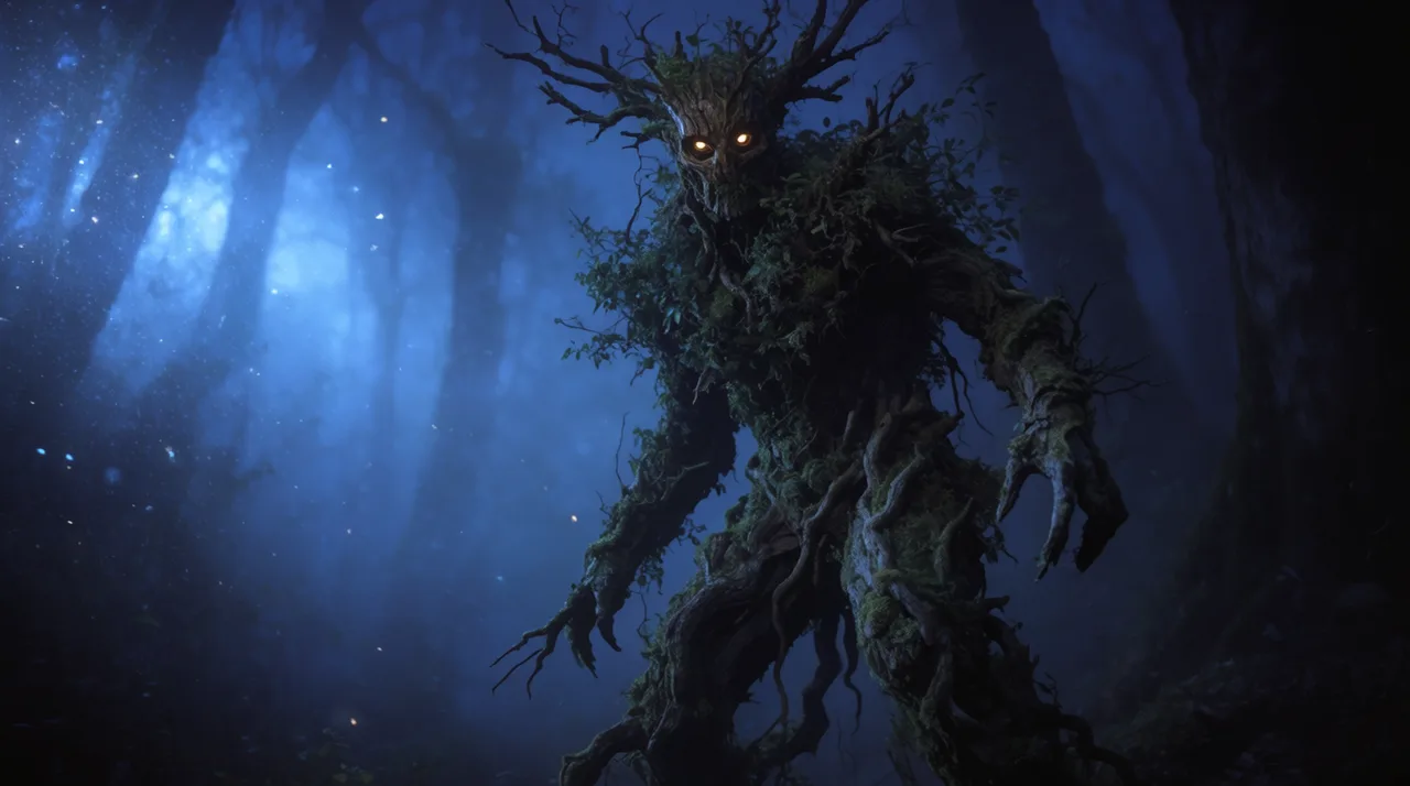 Moss-and-Bark Forest Spirit