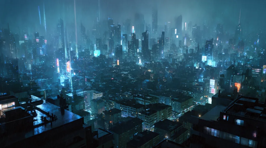 Neon Rain Metropolis