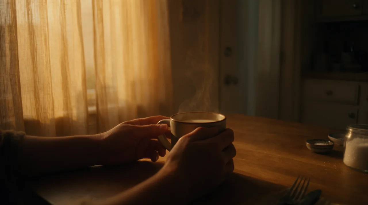 Morgendliches Kaffee-Ritual