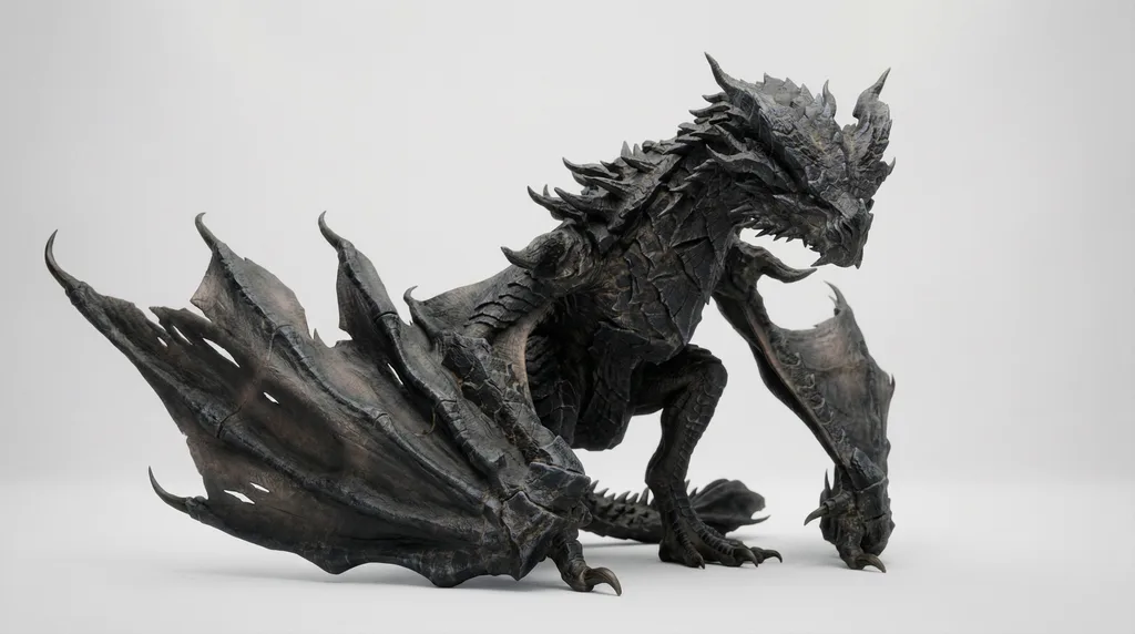 Sketch to photoreal creature