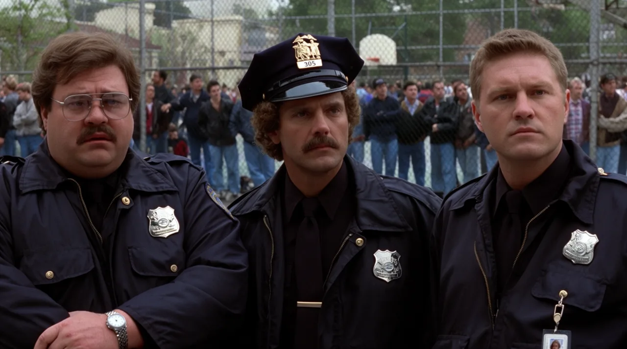Three Officers, One Tension