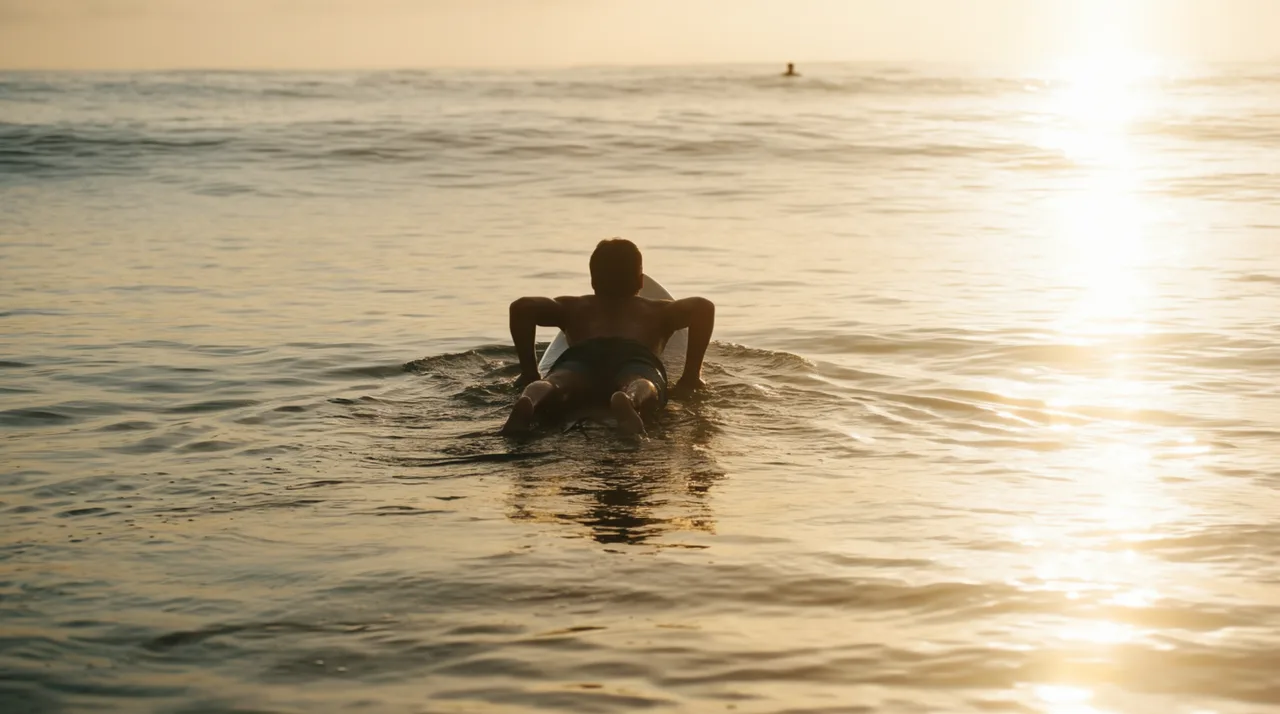 Golden Hour Paddle Out