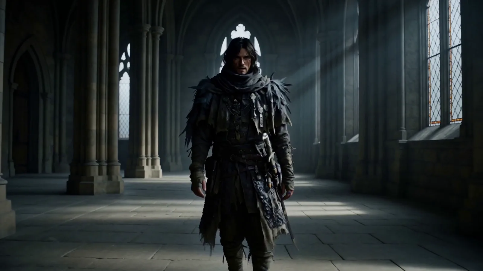 Walking the castle hall, from In ’twixt Vows